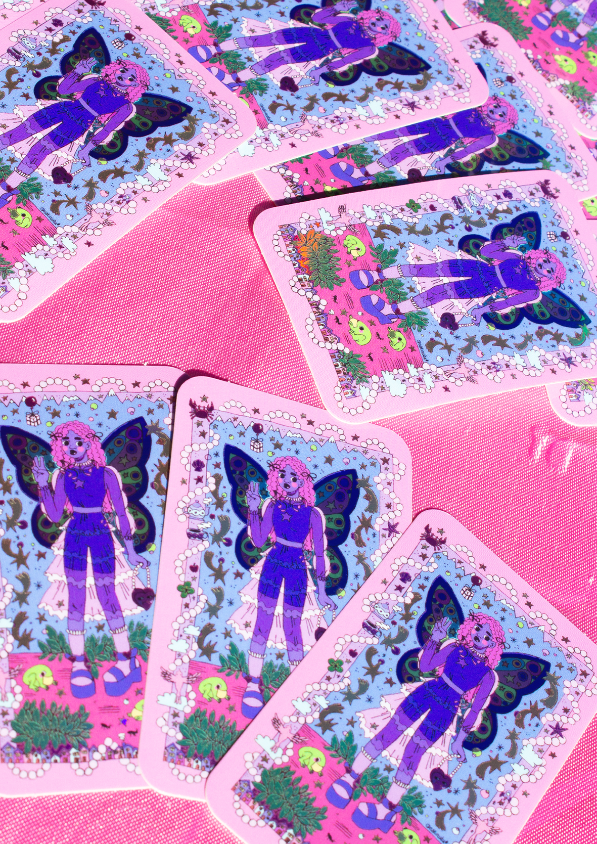 Sticker Holographic - Froggy Fairy
