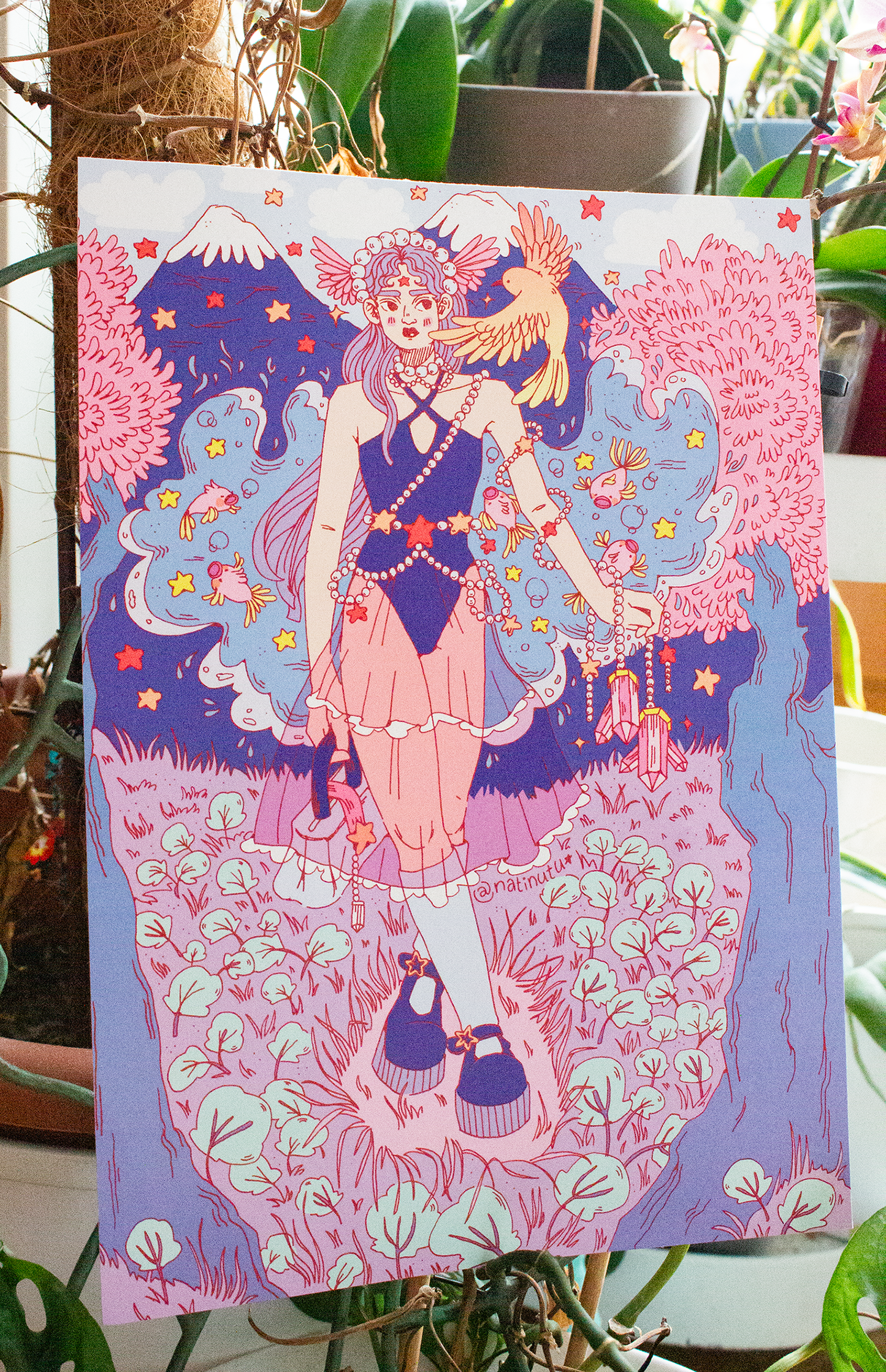 Print - Whispering Bird