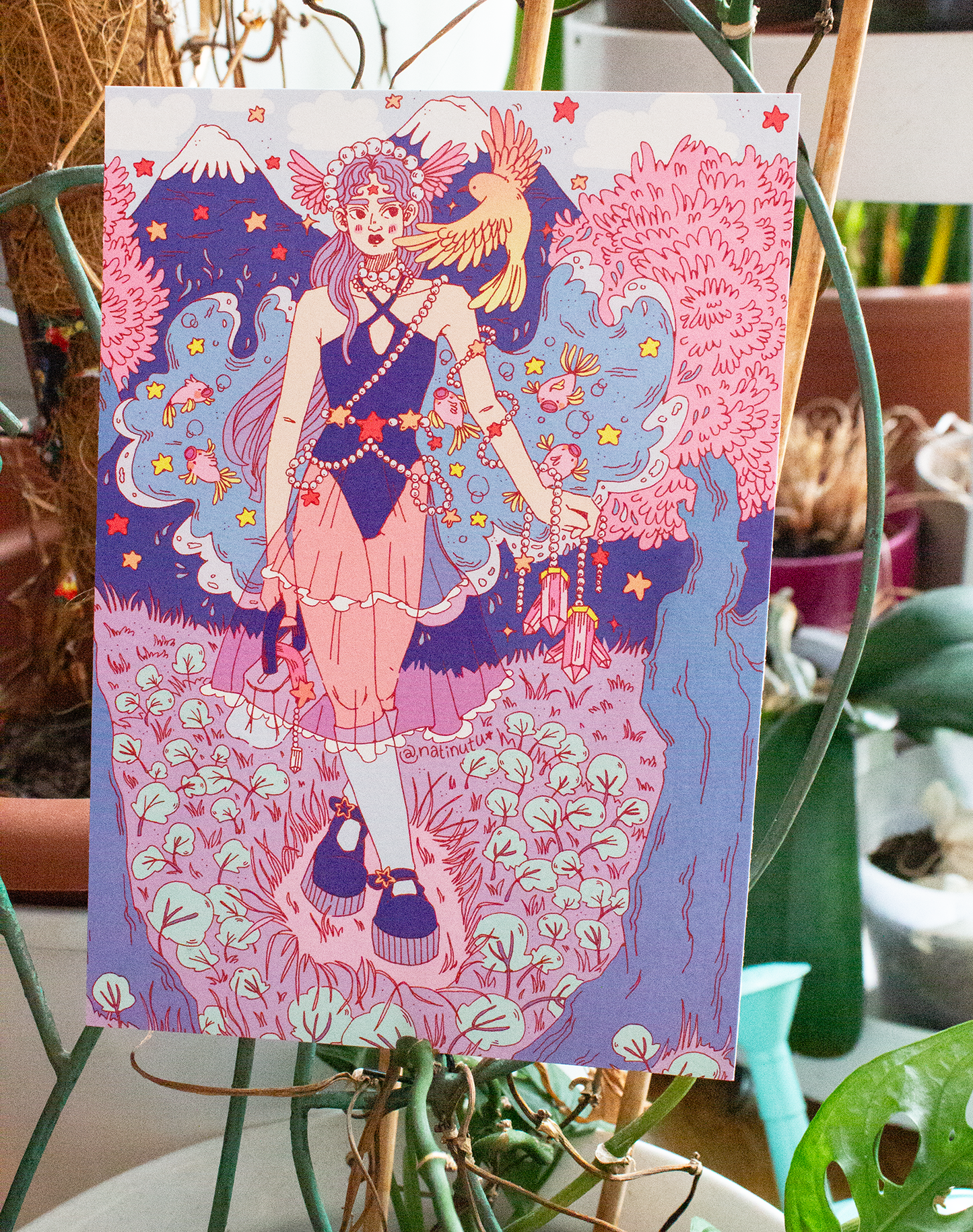 Print - Whispering Bird