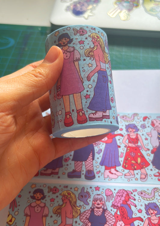 Washitape - Pretty Women ⋆𐙚₊˚⊹♡