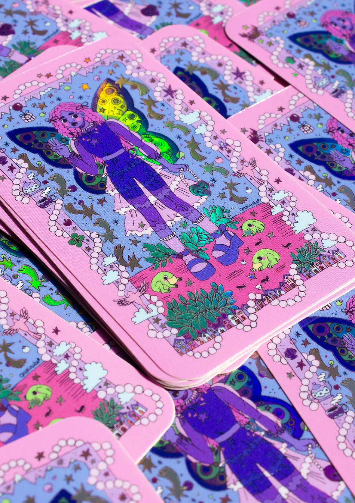 Sticker Holographic - Froggy Fairy