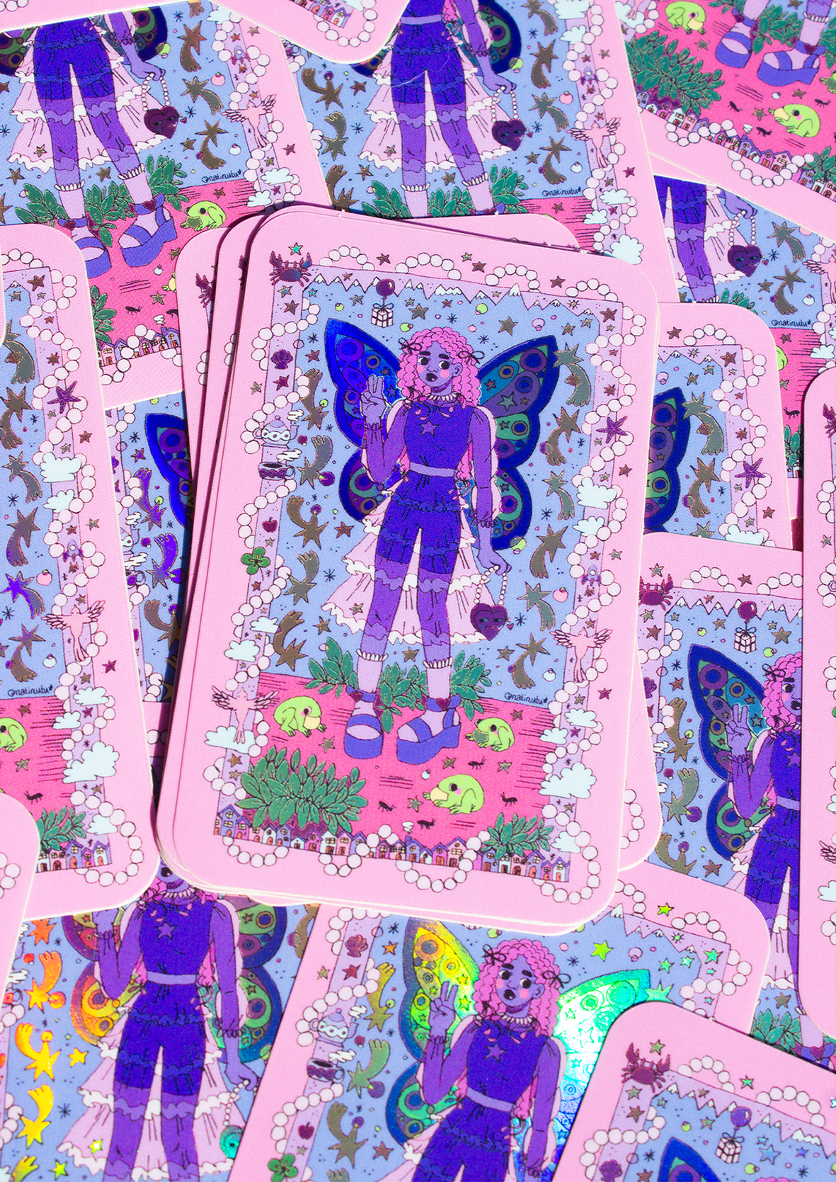 Sticker Holographic - Froggy Fairy
