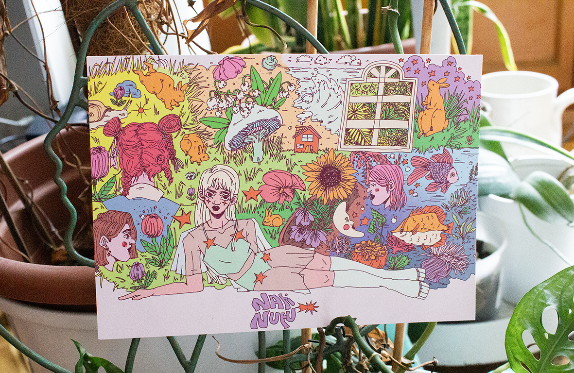 Print Horizontal - Souvenirs d'Été