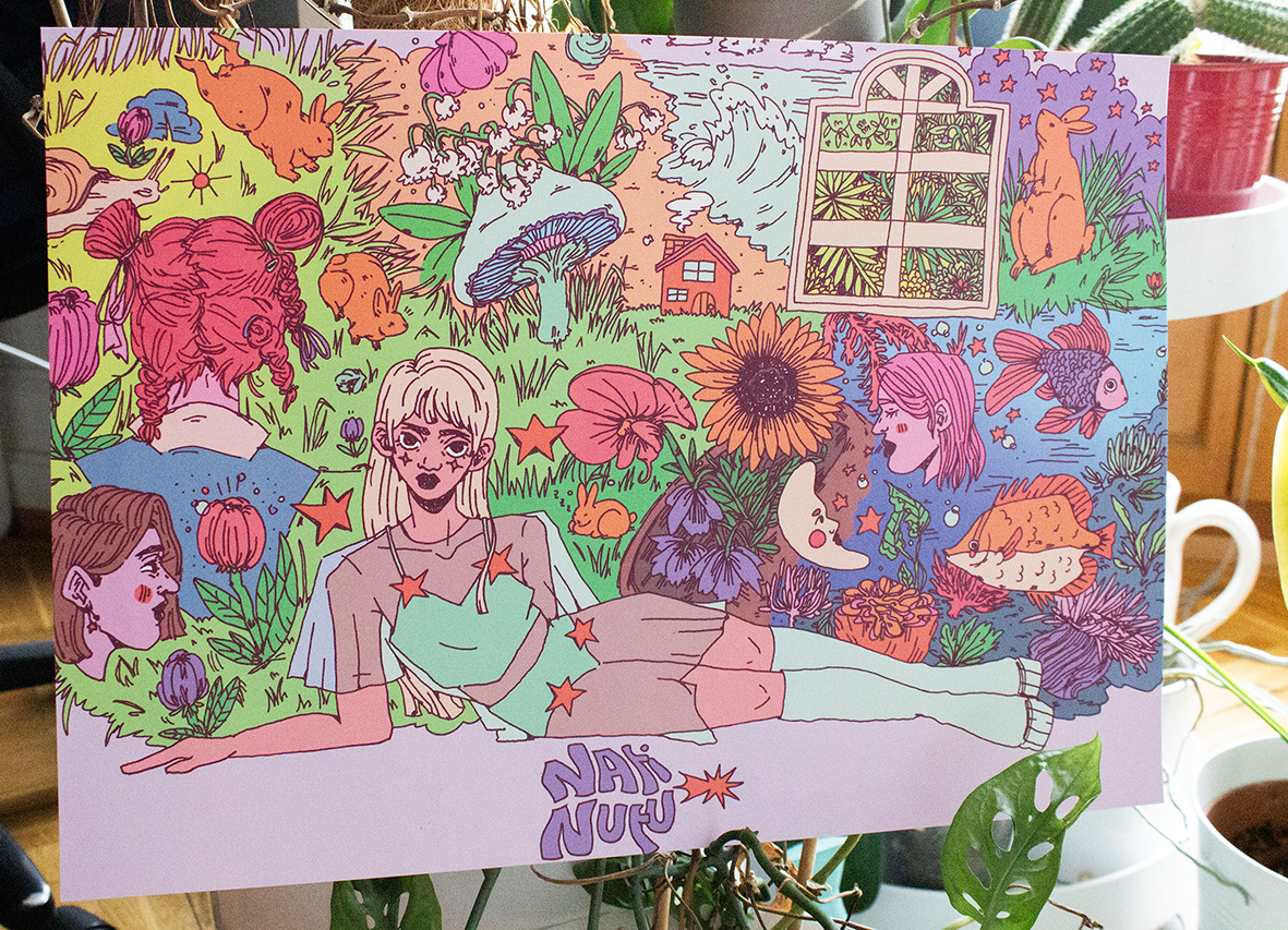 Print Horizontal - Souvenirs d'Été