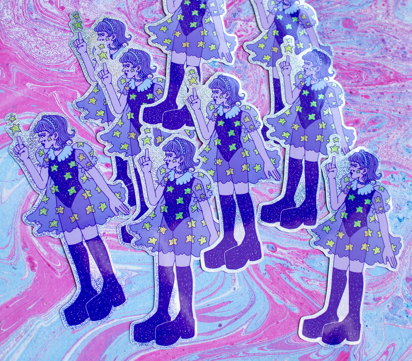 Sticker Pixie Dust - Magic Star Girl