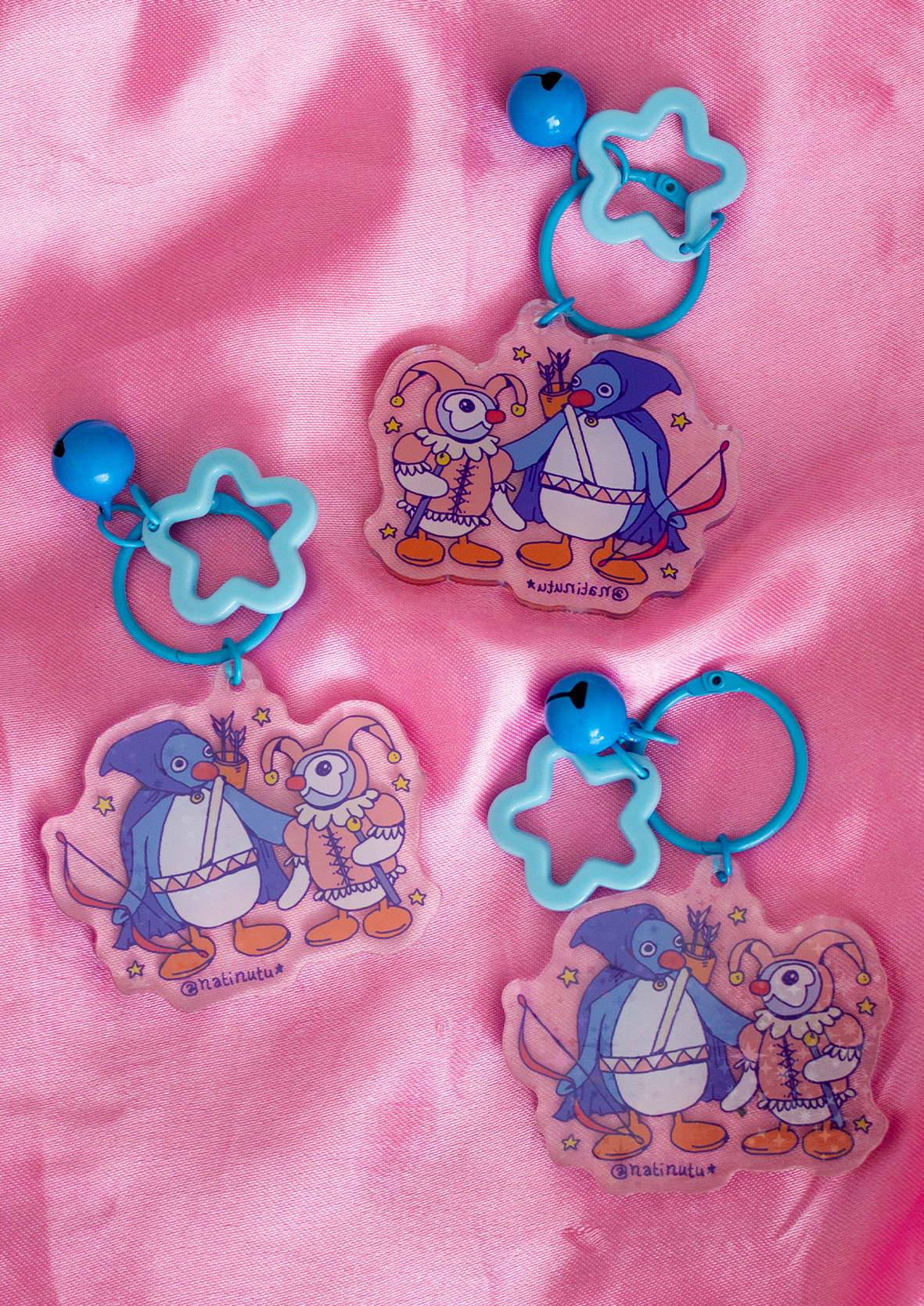 Keychains - Medieval Pingu ⋆✴︎˚。⋆