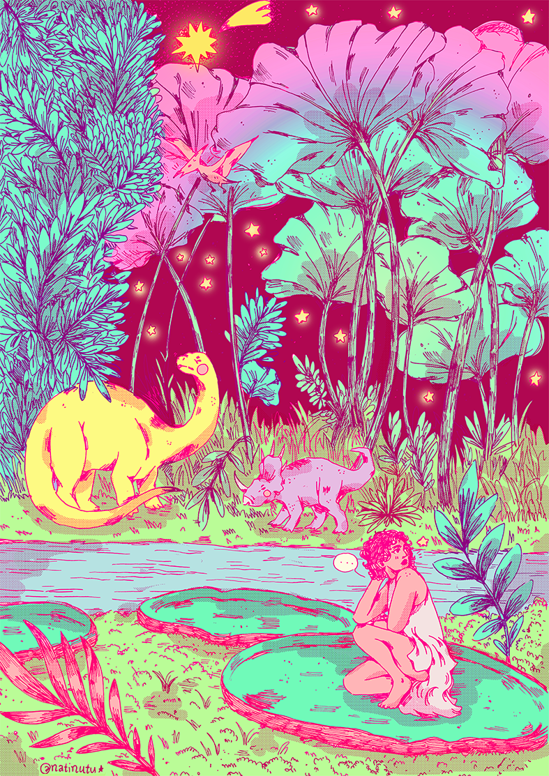Print - Dino CHICXULUB ° 🦕𖦹⋆。°
