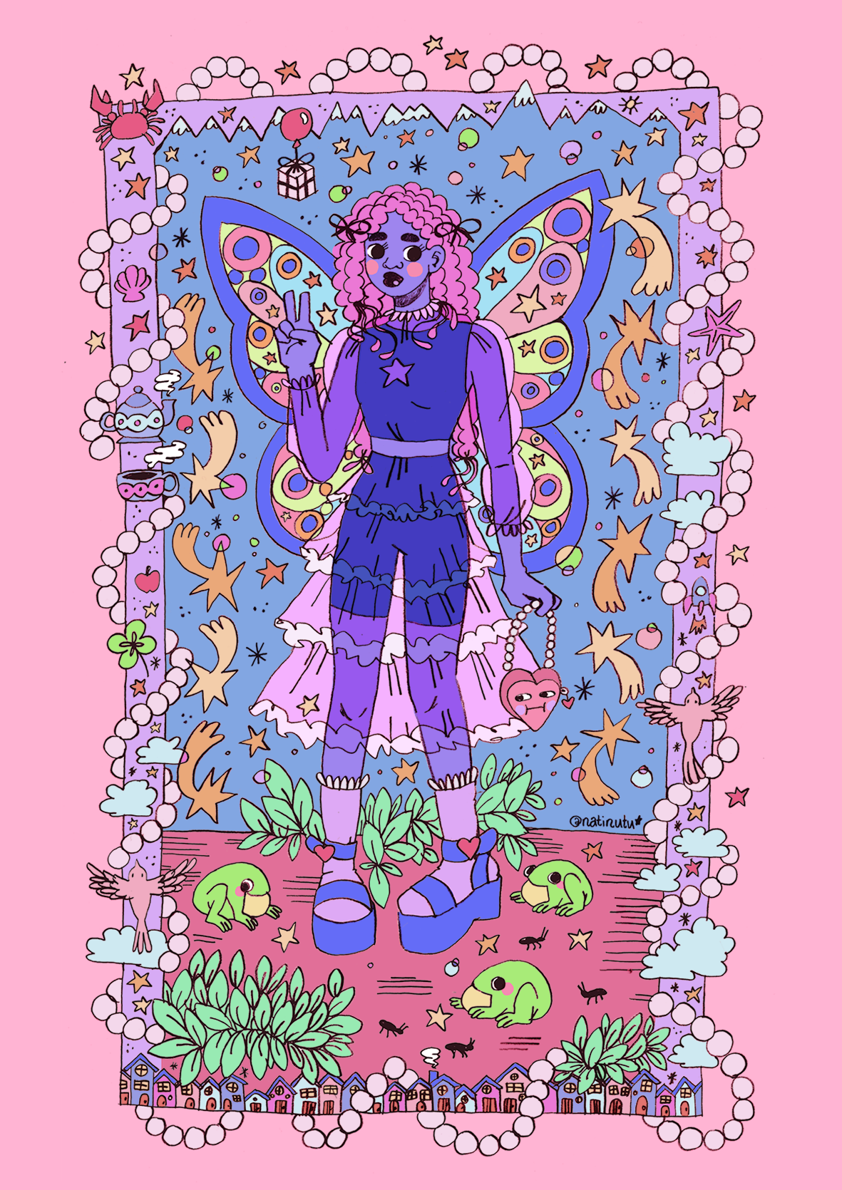 Print - Froggy Fairy