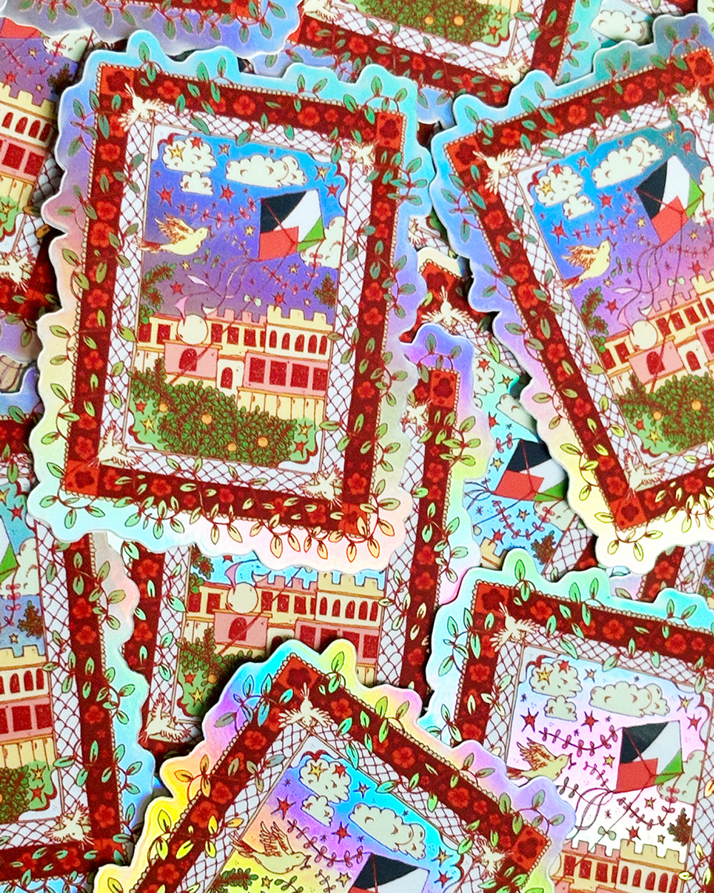 Print & Sticker - FREE PALESTINE 🕊️🇵🇸