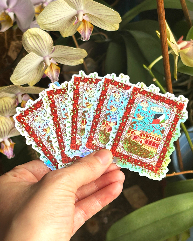 Print & Sticker - FREE PALESTINE 🕊️🇵🇸