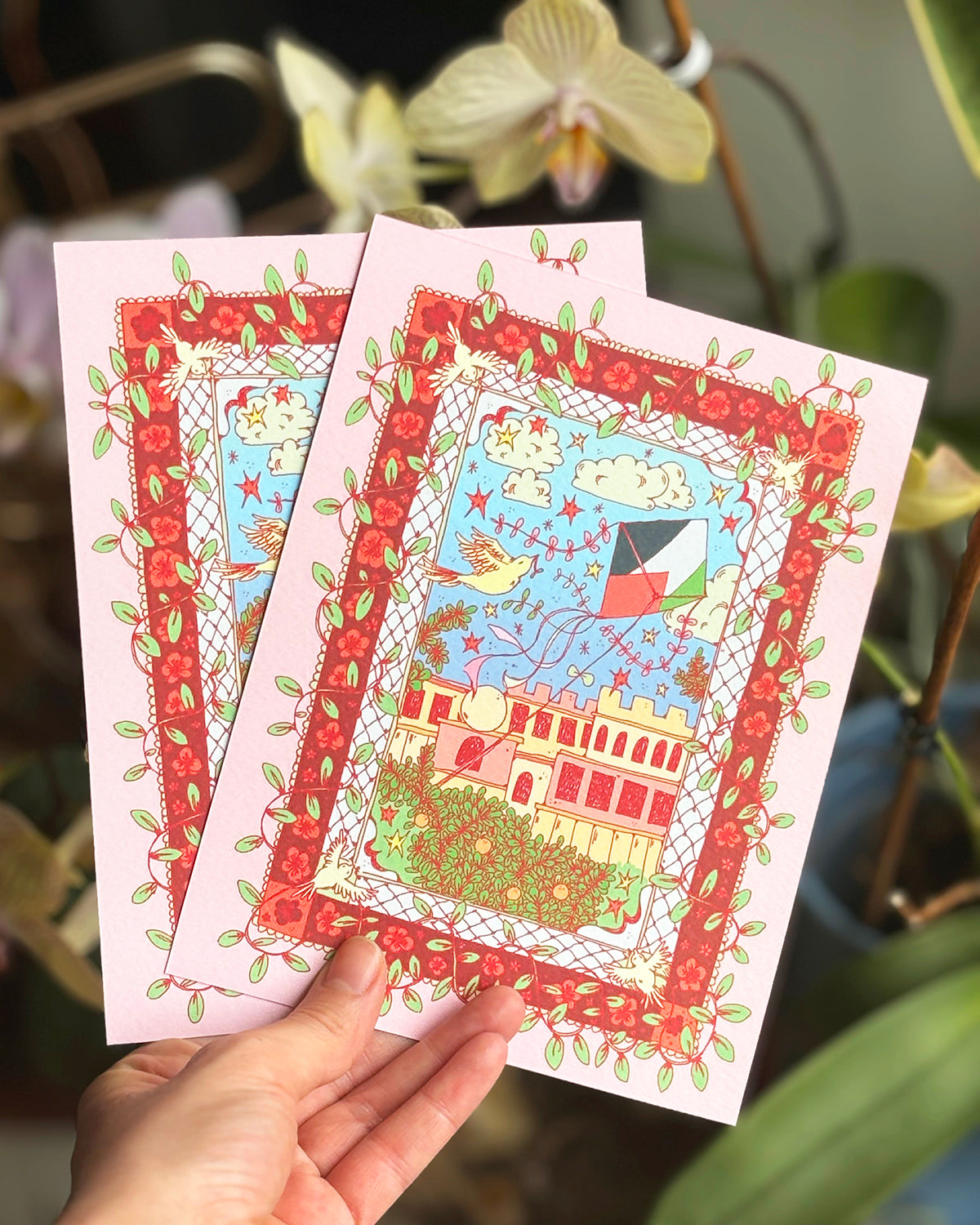 Print & Sticker - FREE PALESTINE 🕊️🇵🇸