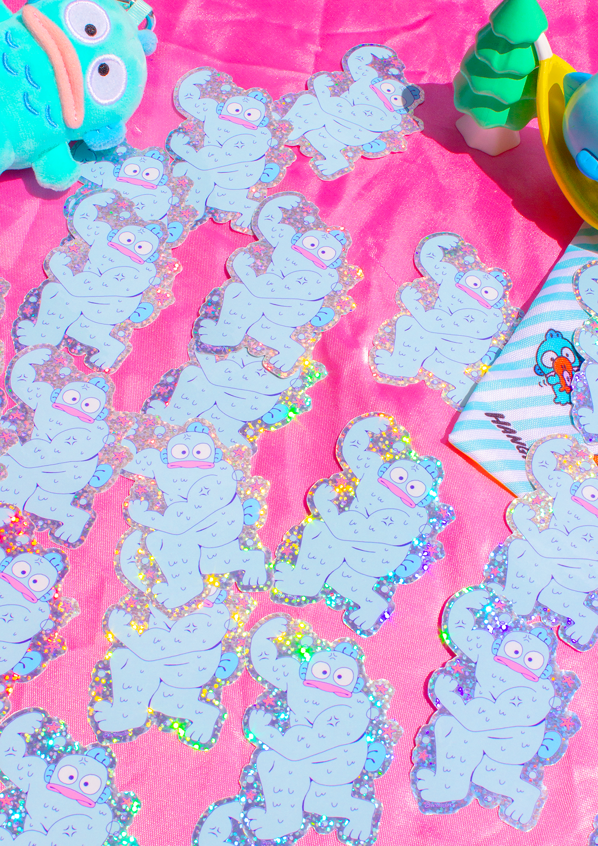 Sticker Glitter - Hunkyodon 🫧 𓇼 ೀ