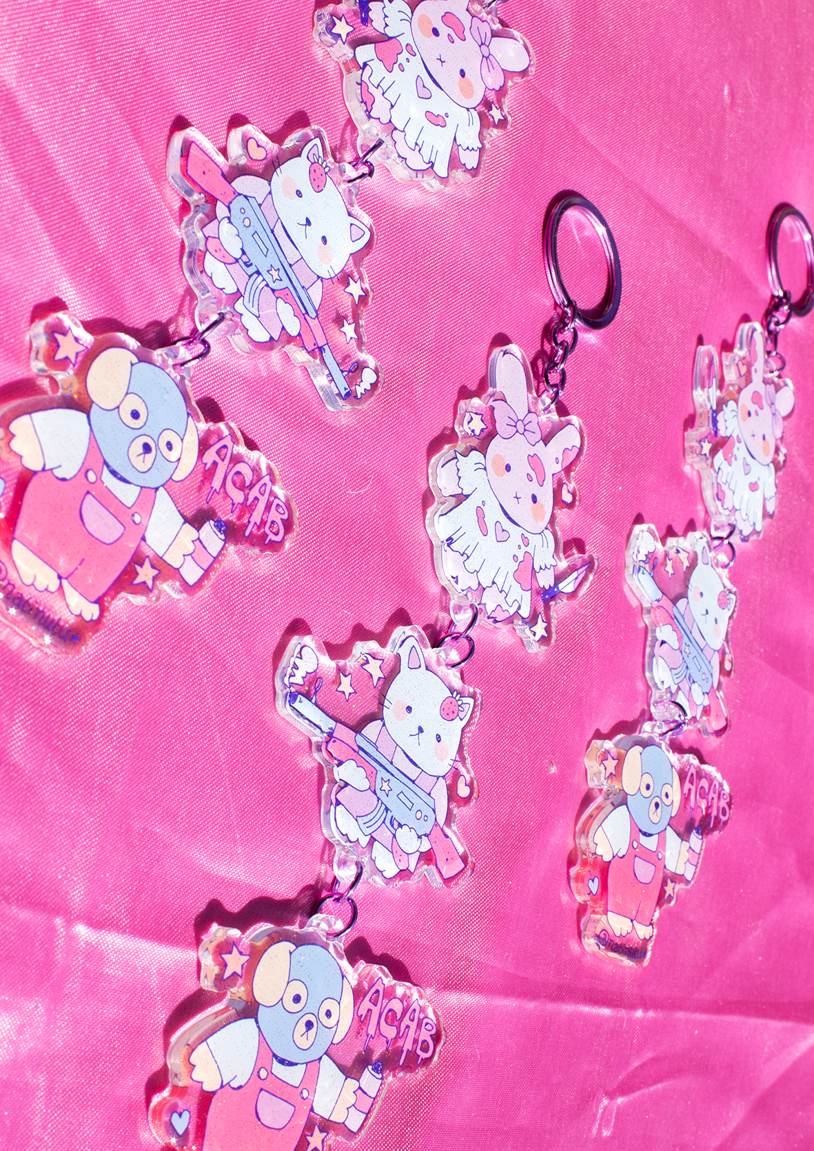 Keychain - Sylvanian THUG Families