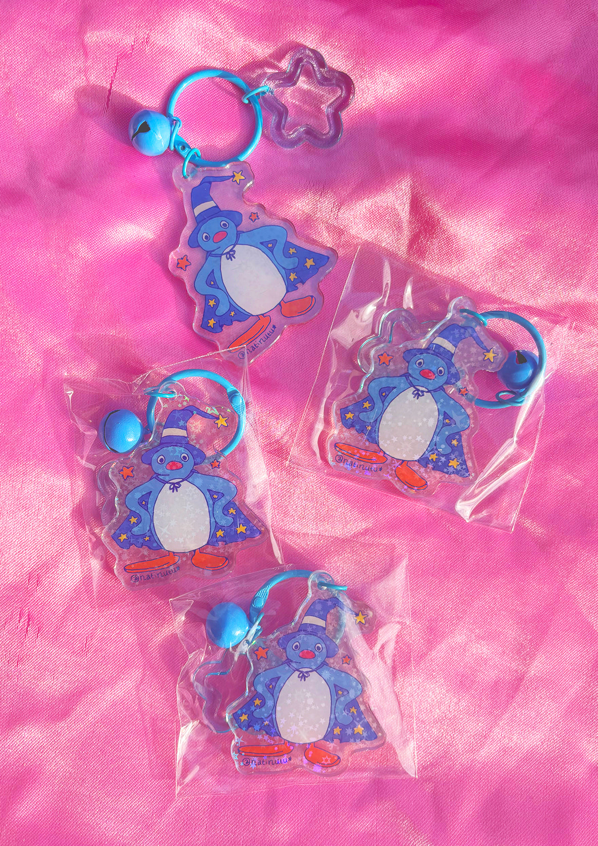 Keychain - Pingu Magician ⋆✴︎˚。⋆