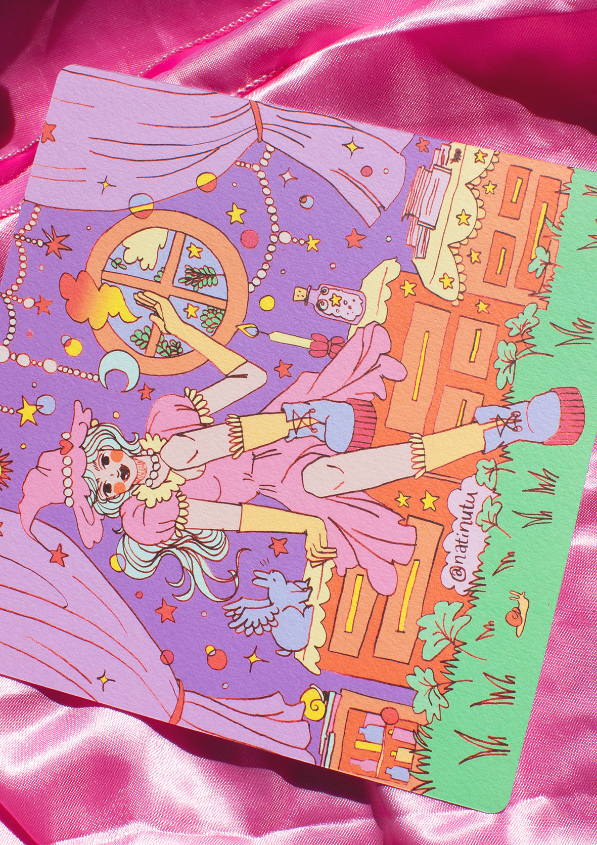 Print Square - Witch