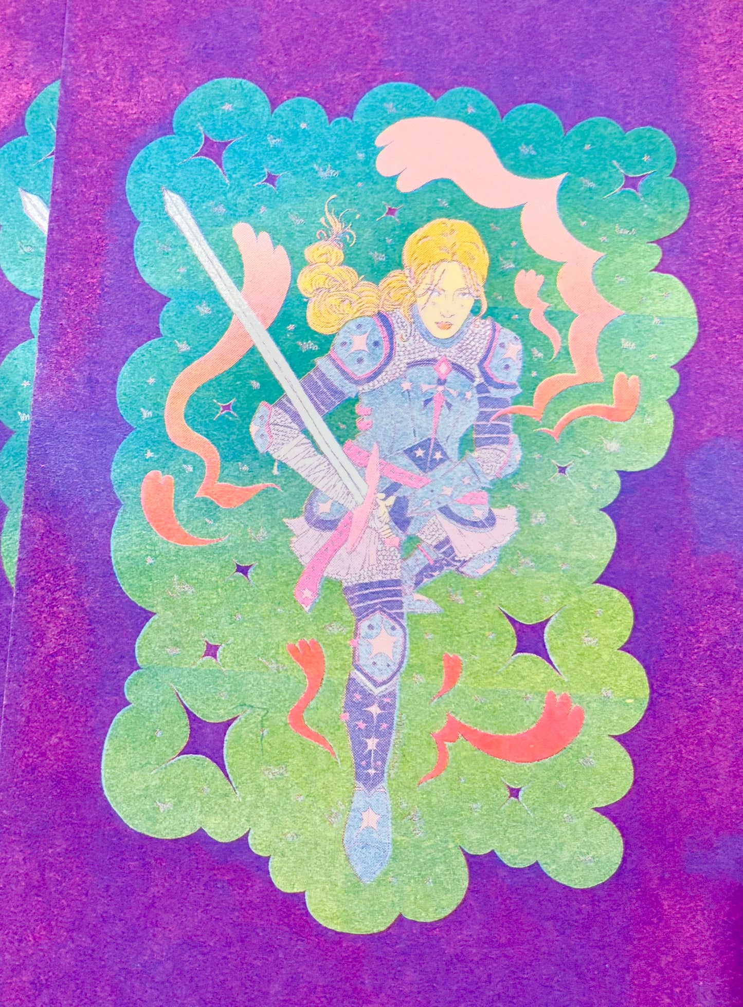 Print Riso A5 - Knight lady✨🗡️