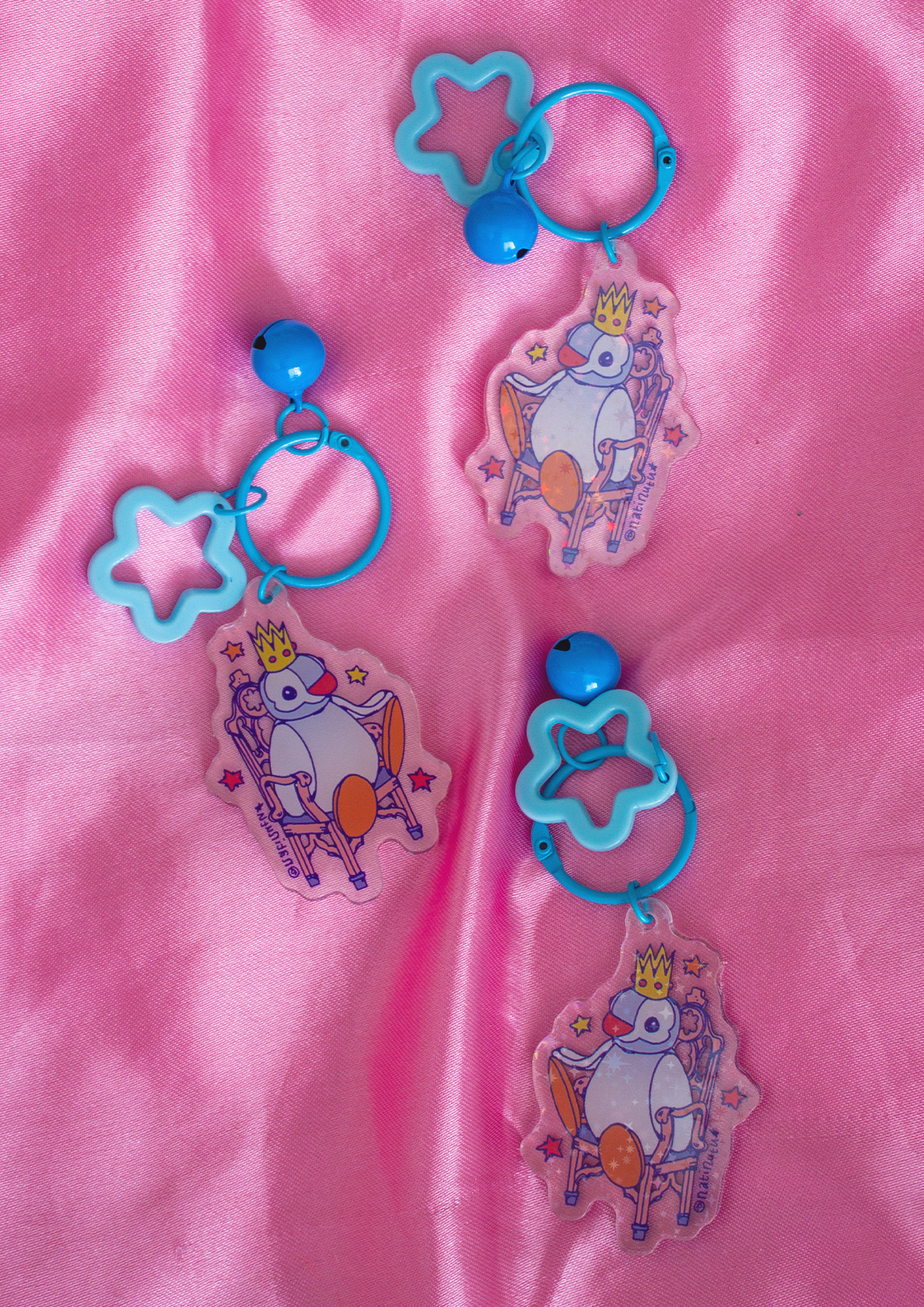 Keychains - Medieval Pingu ⋆✴︎˚｡⋆
