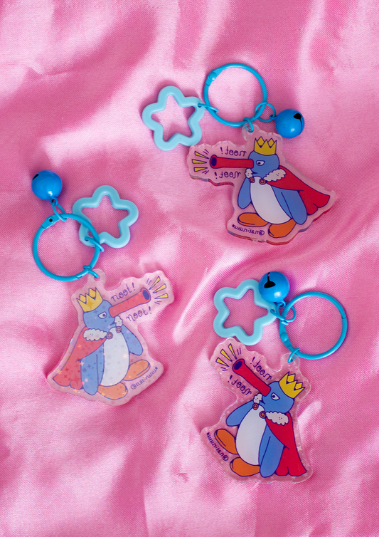 Keychains - Medieval Pingu ⋆✴︎˚｡⋆
