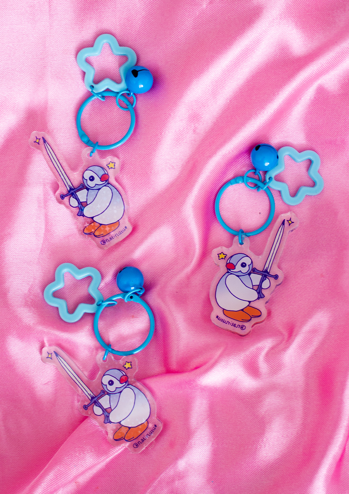 Keychains - Medieval Pingu ⋆✴︎˚｡⋆