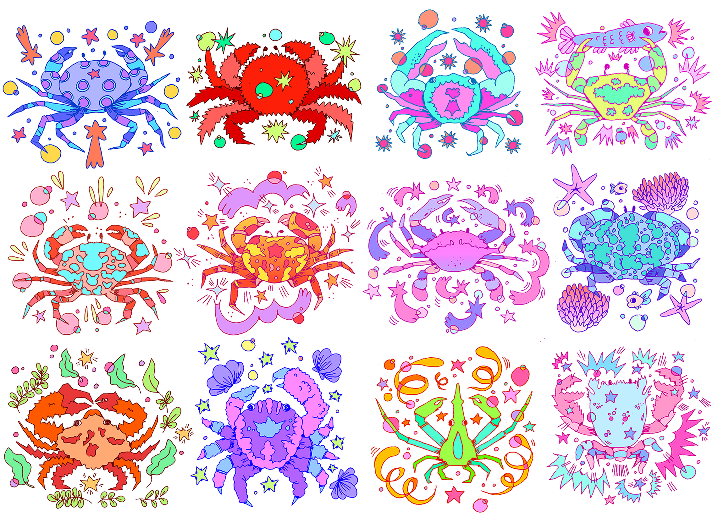 Print - Cangrejos ✩🦀