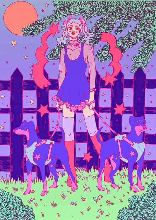 Print - Dobermann ⋆˚🐾˖°