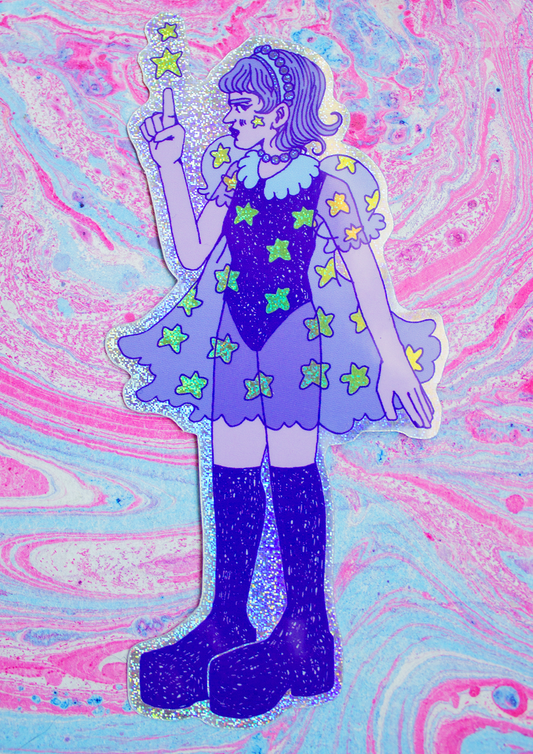 Sticker Pixie Dust - Magic Star Girl
