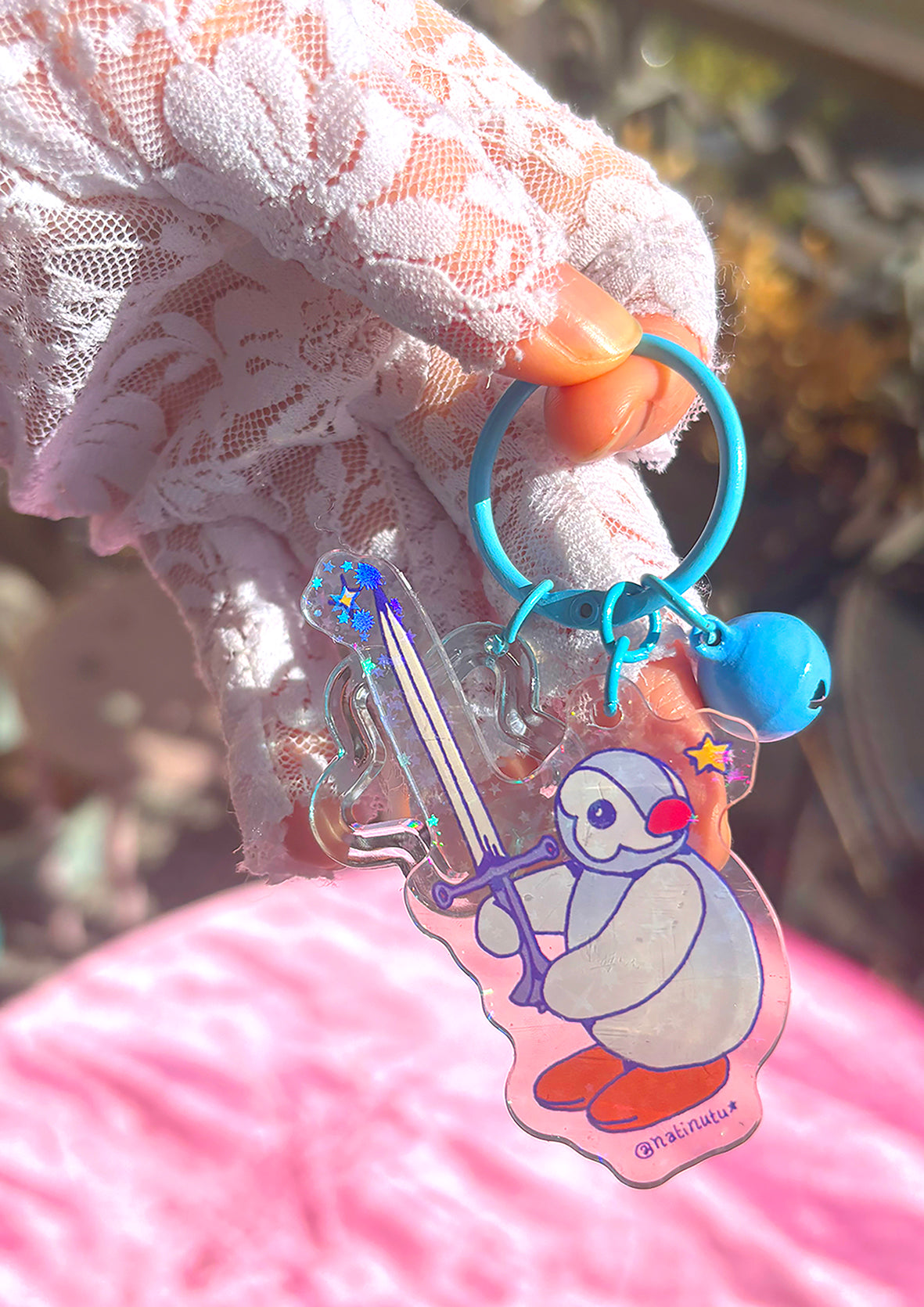 Keychain - Pinga Sword ⋆✴︎˚｡⋆