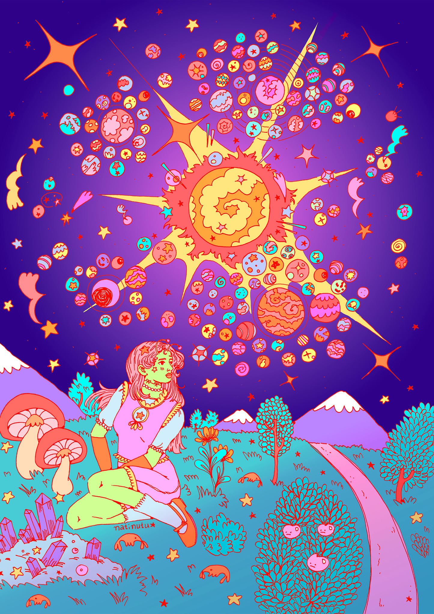 Print - Supernova *ੈ✩‧₊˚